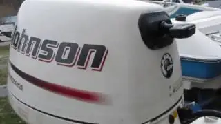 Johnson 15 Hp. 4 Stroke Short/ Electric Start/ Stick Steering