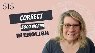 Learn English Vocabulary: “correct” -Definitions, Usage, Collocations, and Opposites 515/3000