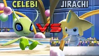 Pokemon battle revolution - Celebi vs Jirachi