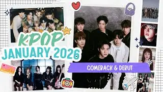 Состав K-pop групп и сольных исполнителей, которые вернутся на сцену в январе 2026 года: группы и...