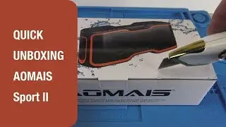 Quick Unboxing - AOMAIS Sport II Bluetooth Speaker