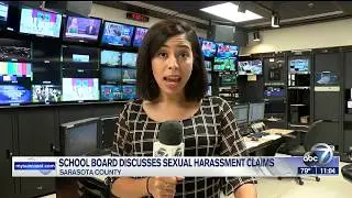 School Board discusses sexual harassment claims