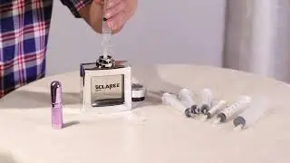 Quantitative Plastic Syringe Dispenser Tools For Perfume Bottles Refill