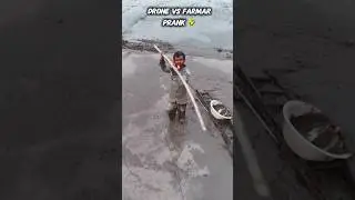 DRONE PRANK PUBLIC REACTION 🤔 DRONE VS FARMAR &lrm;⁨@Axomorbuku⁩&nbsp; #funnyshorts #shortvideo #shortsfeed