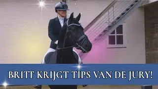 Winnen Britt en Johnny hun wedstrijd?! | PaardenpraatTV