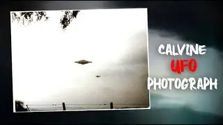 Calvine UFO photograph