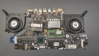 Lenovo Legion 7 16ITHg6 плата NM-D721 Rev 1.0 Попытка реболла хаба SRKMA. 24.12.2024