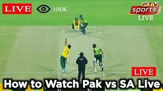How to Watch Pakistan vs South Africa 3rd T20 Live Match | Pak vs SA Live (Tricks 4 U)