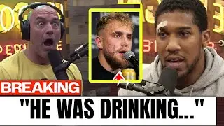 Joe Rogan FREEZES As Anthony Joshua Reveals Jake Paul SUED Him