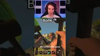 CalmCoolSavage bonks a player with the hammer in tribals survival  😎😮 #shorts