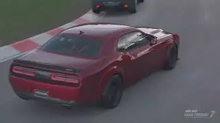 Gran Turismo 7_20250313141527 - Dodge Challenger SRT Demon &lsquo;18 (WM) - N&uuml;rburgring
