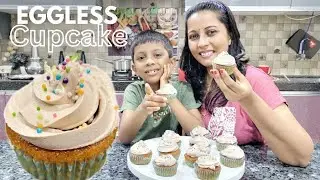 Rithvik Big Demand Let's Make Eggless Cupcake Receipe | Feeling Weakness | #viral #konkani
