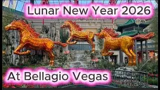 Inside Bellagio&rsquo;s Lunar New Year 2026 Display | The Most Beautiful Las Vegas Conservatory Yet?