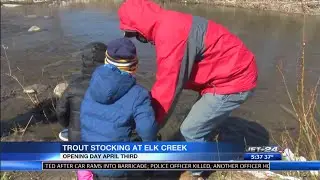 Trout stocking underway in preparation for trout season opening day