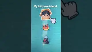 My kid core acnh island 🫠🧸