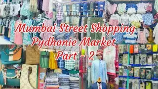 Mumbai Street Shopping l Pydhonie Street Shopping l Mumbai Best Accessories Market l मुंबई स्ट्रीट