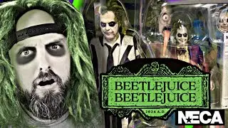 BEETLEJUICE BEETLEJUICE Figures from Walmart / NECA and McFarland Toys