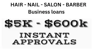 Salon - Barber Business Loans - Working Capital Funding - Lines of Credit