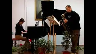 Snejana Pislari Vanatoreasca (Hunting) for baritone-sax and piano