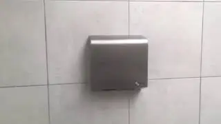Metlam Slimline Auto ML-100N Hand Dryer At Mordialloc Beach In Mordialloc VIC (Part2)