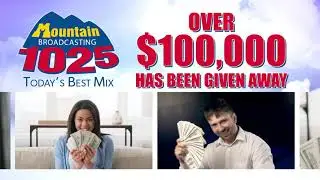 102.5 Mountain FM &bull; Money & Music! - :15