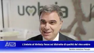 L'Umbria al Vinitaly: focus sul distretto di qualit&agrave; del vino umbro