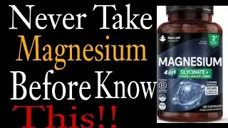 Magnesium: 4 Warning Signs to Avoid It, 5 Signs You Need It Every Day!