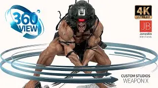 Wolverine&nbsp;Weapon x Statue Review ! | Custom 1/4 Marvel Resin X-Men Unboxing
