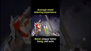 Average metal listening experience #metal #deathmetal #deathcore #djent #metalhead #metalmusician