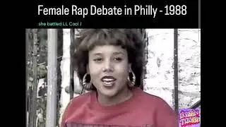 YVETTE MONEY- 1ST PHILLY FEMALE BATTLE RAPPER ! RECORD CONTRACT  FROM BATTLING LL COOL J IN 1980'S !