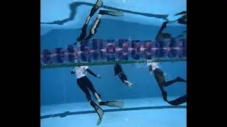 Brent Bythell, NZ amputee, 62m, Dynamic No Fins / DNF, first attempt