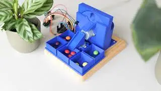 DIY WORLDS Smallest most compact SKITTLE color sorter