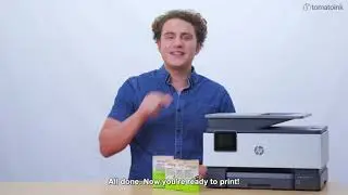 HP OfficeJet Pro 9015 Ink Cartridges Installation Guide
