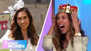Myleene Meets The King & Celebrates MBE for Miscarriage Awareness | Loose Women