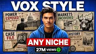 How To Create VOX STYLE Animation For ANY Niche (Full Course)