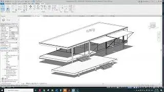 Farnsworth House - Operable Awning - Revit