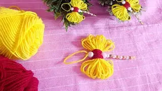 It's So Beautiful||How To Make Dragonfly|| DIY Amazing Woolen Craft||Craft and DIY