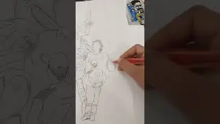 Ms Dhoni drawing #msd #art #drawing #music