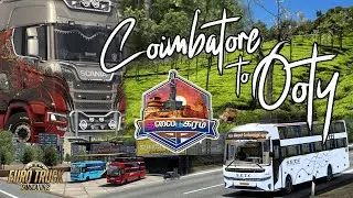 EURO TRUCK SIMULATOR 2 | COIMBATORE TO OOTY MAP |#ets2mapmods #ets2mods