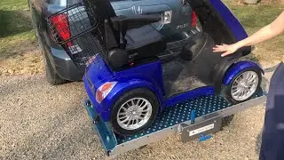(ОБЗОР) алюминиевый багажник для самокатов и инвалидных колясок «tilt-a-rack» премиум-класса (сер...
