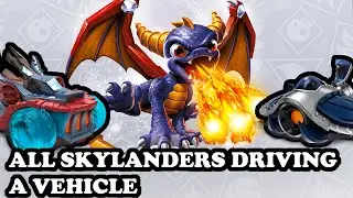 Skylanders Superchargers - All Skylanders driving a vehicle
