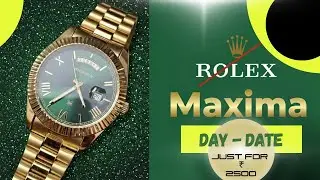 Budget ROLEX Day Date Lookalike | Maxima Green Dial Watch