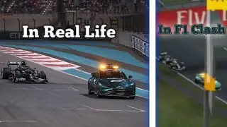 Safety Car Appears In The Middle Of F1 Clash Race