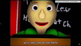 Slender Man vs  Baldi's Basics rap