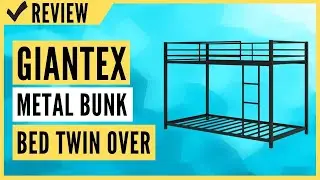Giantex Metal Bunk Bed Twin Over Twin Review