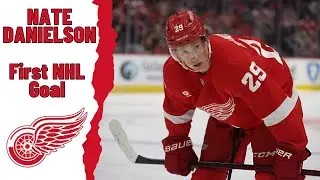 Nate Danielson #29 (Detroit Red Wings) first NHL goal Nov 18, 2025