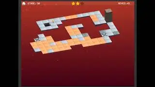 Stage 30 Bloxorz Summer  Flash Games  Bloxorz