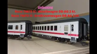 Unboxing Roco 74672/ 74673  IC- Wagen
