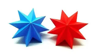 How To Make Easy Paper Star | DIY Christmas Star Making Tutorial | 3D Christmas Star Crafts