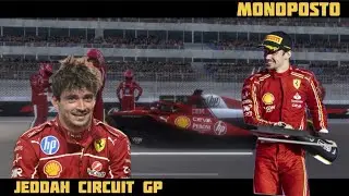 MONOPOSTO 2025 GAMEPLAY: S2 R2 WON THE RACE FROM P3 AT JEDDAH FEAT.CHARLES LECLERC@charles_leclerc 
